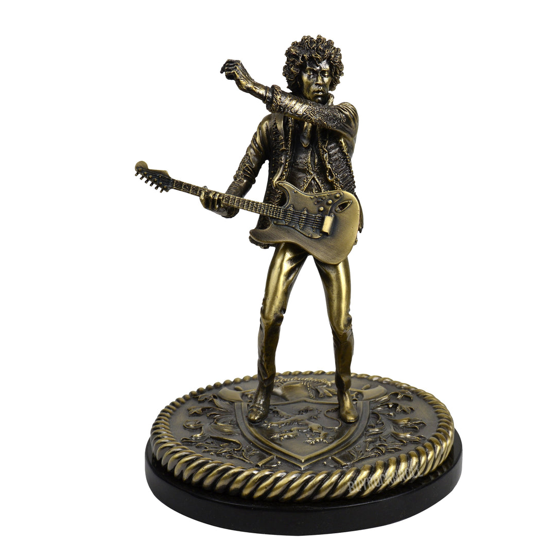 Jimi Hendrix 2007 Knucklebonz Rock Iconz Bronze Statue Limited Edition Of 500 3 Jimi Hendrix 2007 Knucklebonz Rock Iconz Bronze Statue Limited Edition Of 500