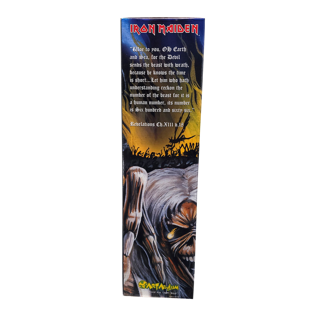 Iron Maiden Collectible 2002 Art Asylum Number Of The Beast Eddie LP 18" Figure 12 Iron Maiden Collectible 2002 Art Asylum Number Of The Beast Eddie LP 18" Figure