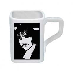 Vandor The Beatles Collectibles: 2019 White Album Square Ceramic 12 Oz Mug Set Of 4 Beatles, The