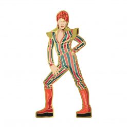 David Bowie Collectible 2019 FiGPiN Ziggy Stardust Pin #177 In Custom Display & Jewel Case