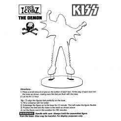 SOLD OUT! KISS 2016 KnuckleBonz Rock Iconz Alive II Gene Simmons Demon Statue #145/1000 20 SOLD OUT! KISS 2016 KnuckleBonz Rock Iconz Alive II Gene Simmons Demon Statue #145/1000