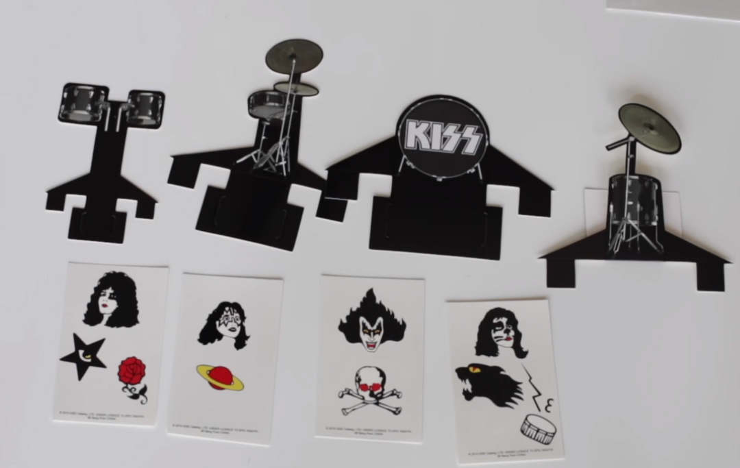 Bif Bang Powl! KISS Collectibles 2015 Bif Bang Pow! Series 1 Love G U N 3 3/4 Inch Figures & Variant Demon 11 Bif Bang Powl! KISS Collectibles 2015 Bif Bang Pow! Series 1 Love G U N 3 3/4 Inch Figures & Variant Demon