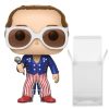 Elton John Collectible 2017 Funko POP Rocks Patriotic Figure #63 In A Protector Display Case