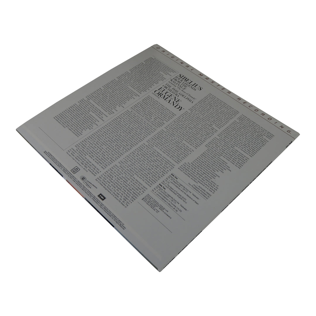 MFSL: 1979 Mobile Fidelity Four Legends From The Kalevala Op. 22 LP #1-523 Mobile Fidelity MFSL 7 MFSL: 1979 Mobile Fidelity Four Legends From The Kalevala Op. 22 LP #1-523 Mobile Fidelity MFSL