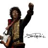 Jimi Hendrix Collectible 2020 Blitzway Premium UMS 1/6th Scale Action 12"+ Figure