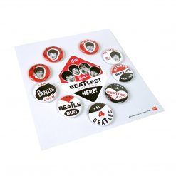 The Beatles Beatles Memorabilia: 50th Anniversary Reproduction Collectible 1964 Seltaeb Buttons