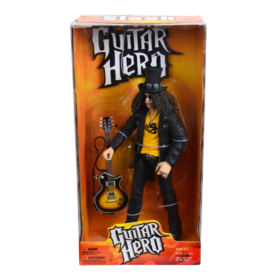 Guns N Roses Collectible 2007 McFarlane Toys Guitar Hero GNR Slash 10 Inch Figure 7 Guns N Roses Collectible 2007 McFarlane Toys Guitar Hero GNR Slash 10 Inch Figure