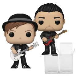 Pop Rocks! Fall Out Boy Collectible 2021 Funko Pop! Rocks Patrick Stump Pete Wentz Figures In Funko Pop! Protectors