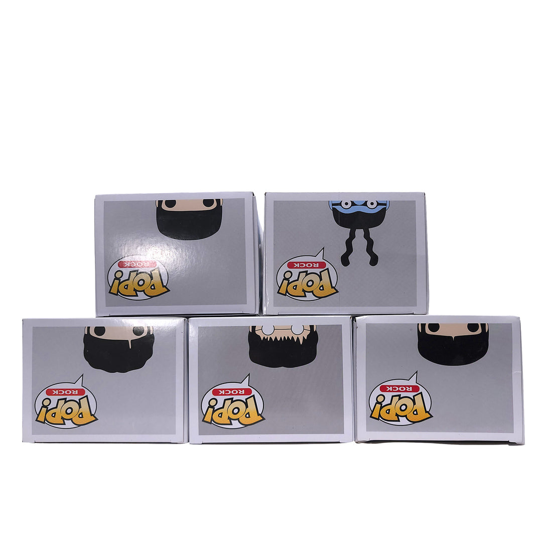 Beatles 2012 Funko Pop! Rocks Yellow Submarine 5 Figure Set Non-Perfect Boxes Beatles, The 10 Beatles 2012 Funko Pop! Rocks Yellow Submarine 5 Figure Set Non-Perfect Boxes Beatles, The