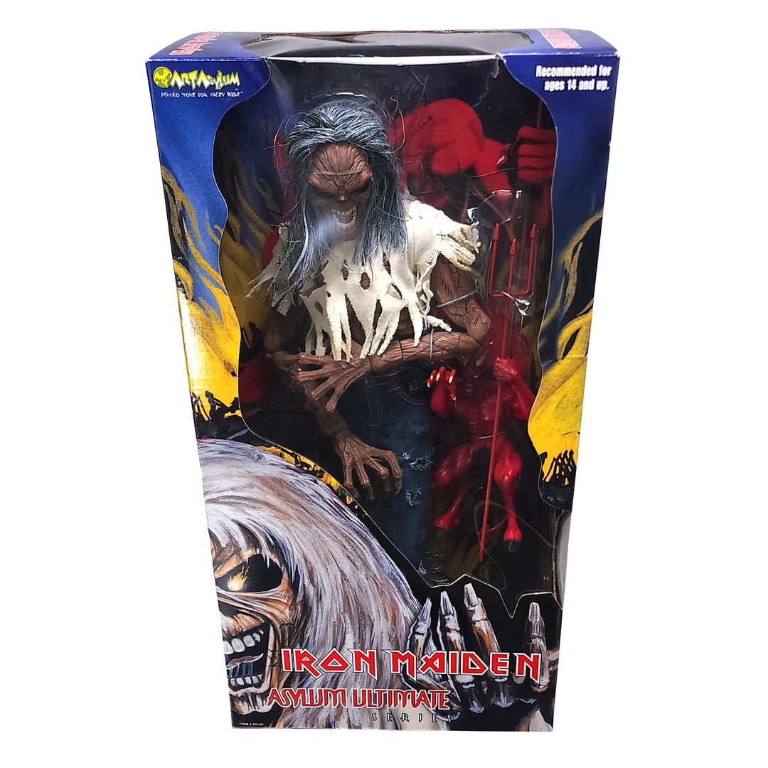 Iron Maiden Collectible 2002 Art Asylum Number Of The Beast Eddie LP 18" Figure 6 Iron Maiden Collectible 2002 Art Asylum Number Of The Beast Eddie LP 18" Figure