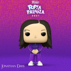 KoRN 2021 Handpicked Funko Pop Rocks Jonathan Davis Figure In Protector