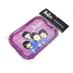 Beatles, The Beatles Collectible: New 2005 Vandor Animated Cartoon Figures Tin Tray