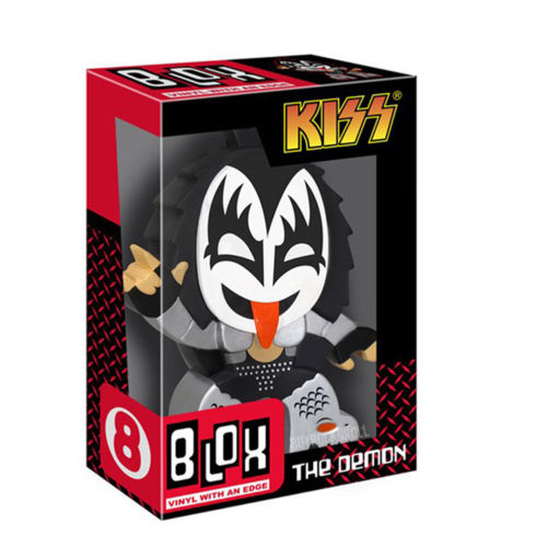 KISS Collectible 2011 Funko BLOX Urban Art Vinyl 7" Demon Gene Simmons Figure 4 KISS Collectible 2011 Funko BLOX Urban Art Vinyl 7" Demon Gene Simmons Figure