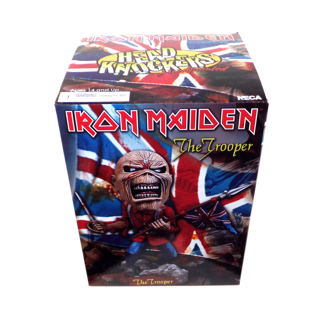 SOLD OUT! Iron Maiden Collectible: 2011 NECA Eddie Trooper Head Knocker Bobble Head Figure 4 SOLD OUT! Iron Maiden Collectible: 2011 NECA Eddie Trooper Head Knocker Bobble Head Figure