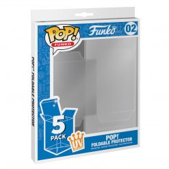 Pop! Rocks Funko Pop Rocks Collectors -Foldable 3 3/4-Inch Pop! Protector 5-Pack (UV)