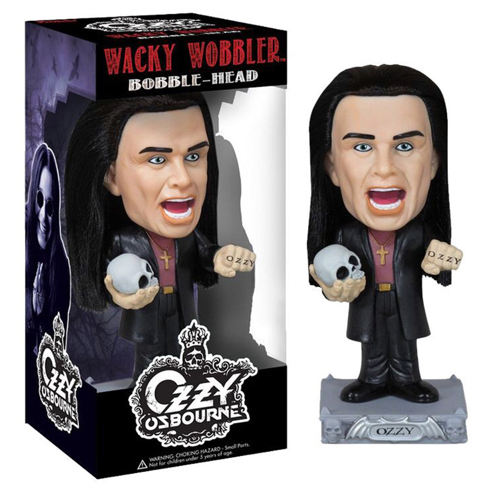 Black Sabbath Collectible 2012 Funko Ozzy Wacky Wobbler 10 Black Sabbath Collectible 2012 Funko Ozzy Wacky Wobbler