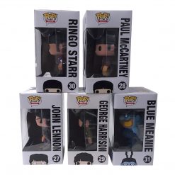 Beatles, The Rare Beatles Collectible 2012 Funko Pop! Rocks Yellow Submarine 5 Figure Set