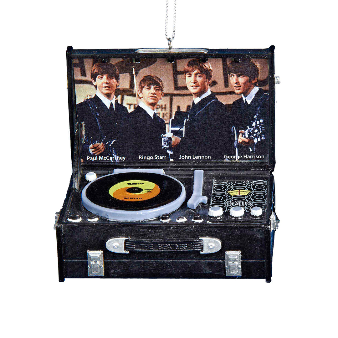 Kurt Adler Beatles, The The Beatles Retro Black Record Player 3-Inch Ornament 6 Kurt Adler Beatles, The The Beatles Retro Black Record Player 3-Inch Ornament