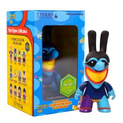 SOLD OUT! Beatles Titans Yellow Submarine & Blue Meanie 3" Glow In The Dark Figures Set Of 2