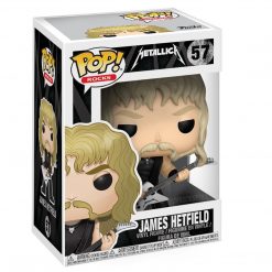 Metallica Collectible 2017 Funko POP! Rocks 4 Figure Set And Lady Justice Statue