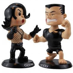 Henry & Glenn Forever Collectible Artist Edition 2021 Aggronautix Throbblehead Set LE Of 500