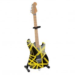 Axe Heaven EVH Black & Yellow VH2 "Bumblebee" Eddie Van Halen Mini Guitar Replica Collectible