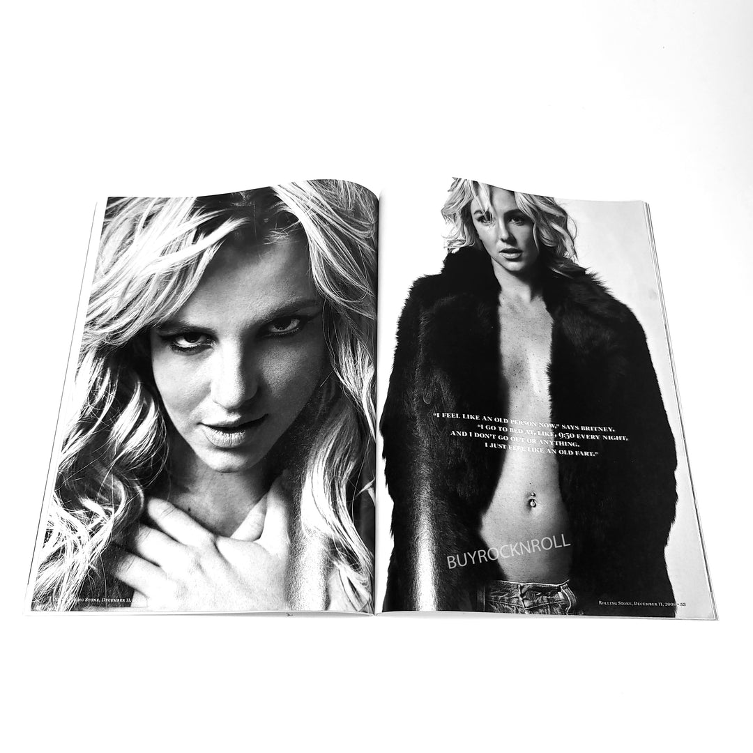 Britney Spears Collectible Rolling Stone Magazine December 11th 2008 #1067 5 Britney Spears Collectible Rolling Stone Magazine December 11th 2008 #1067