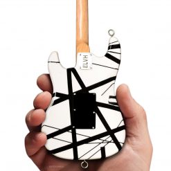Axe Heaven EVH Black & White VH1 Eddie Van Halen Mini Guitar Replica Collectible