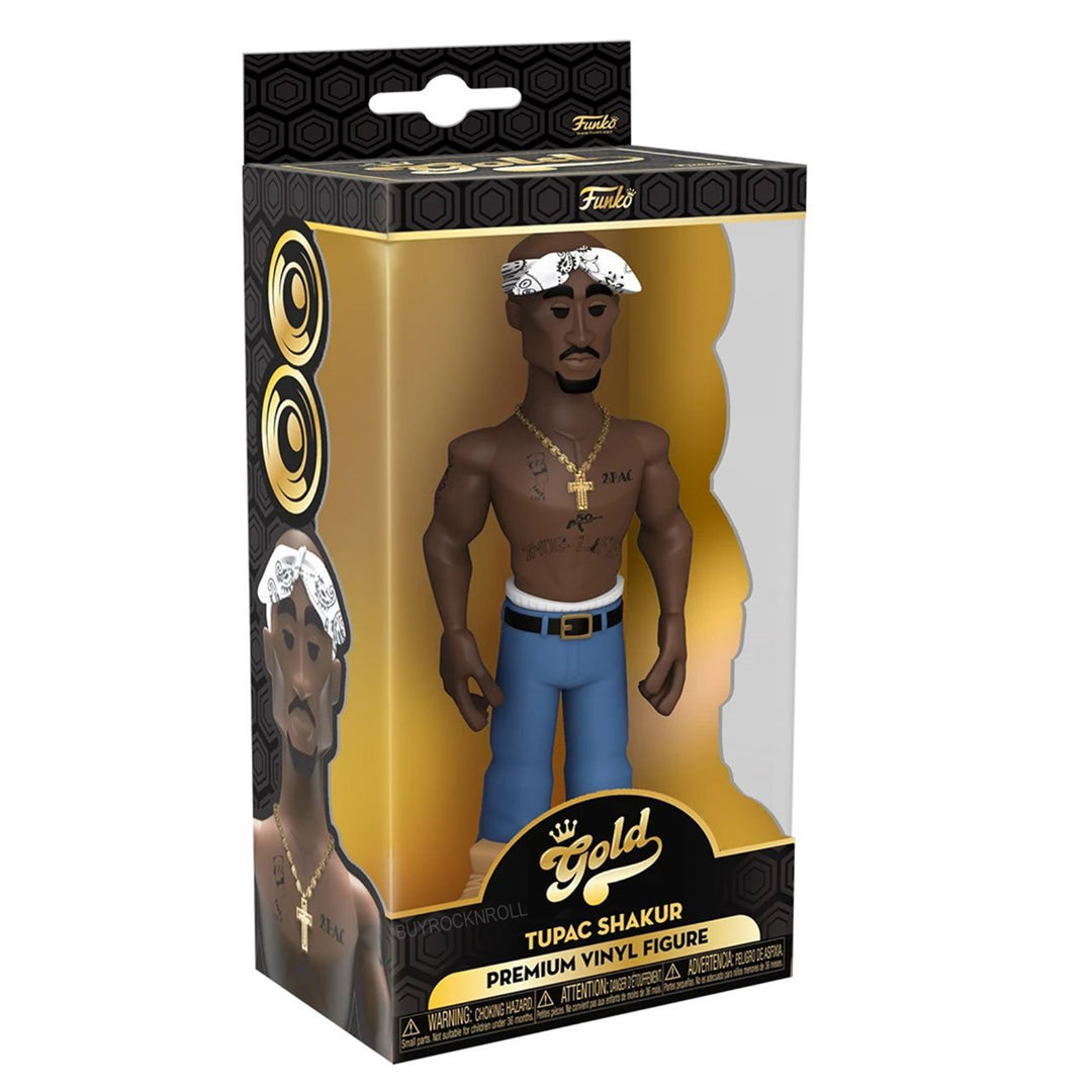 Tupac Shakur Collectible 2021 Handpicked Funko Gold Premium Vinyl 5" Figure 5 Tupac Shakur Collectible 2021 Handpicked Funko Gold Premium Vinyl 5" Figure