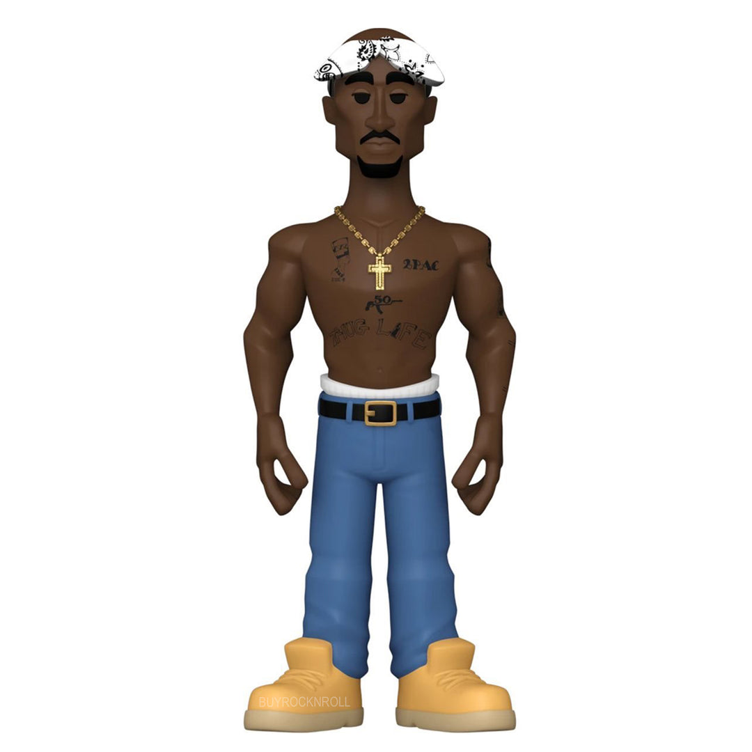 Tupac Shakur Collectible 2021 Handpicked Funko Gold Premium Vinyl 5" Figure 6 Tupac Shakur Collectible 2021 Handpicked Funko Gold Premium Vinyl 5" Figure