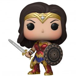 BuyRockNRoll Wonder Woman Collectible 2022 Funko Shop Exclusive Pop! Die-Cast DC Comics Figure W/ Sword & Shield