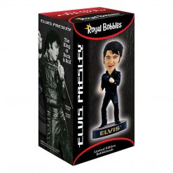 Elvis Presley Collectible Royal Bobbles Black Leather '68 Comeback Special Bobblehead Figure