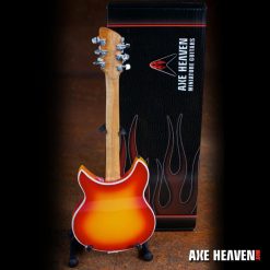 Axe Heaven 12-String Fire Sunburst Miniature Guitar Replica Collectible
