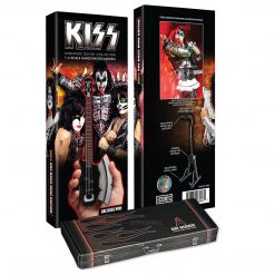 KISS Collectible Axe Heaven Gnee Simmons Signature AXE Bass Mini Guitar Model In Collectors Packaging