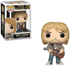 Kurt Cobain, Nirvana Nirvana Funko Pop Rocks Kurt Cobain FYE Brown Sweater MTV Unplugged Figure #67