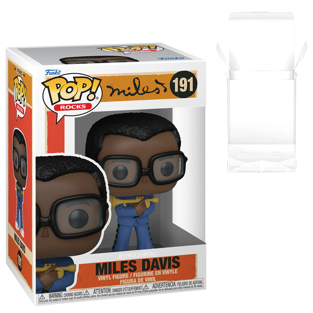 BuyRockNRoll Miles Davis Collectible 2022 Funko Pop Rocks Figure #191 In Protector 5 BuyRockNRoll Miles Davis Collectible 2022 Funko Pop Rocks Figure #191 In Protector