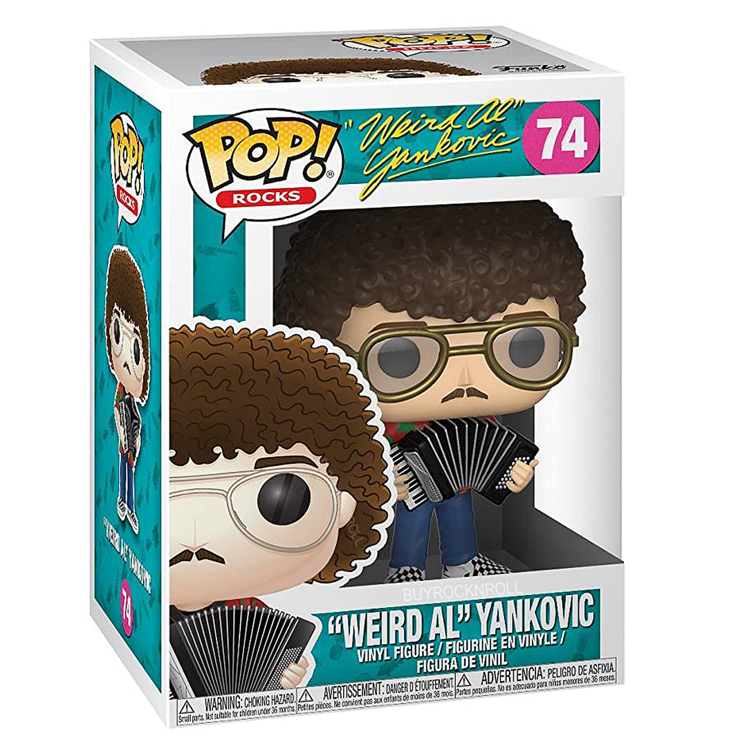 Al Yankovic Collectible 2018 Funko Pop! Rocks Weird Al Figure #74 In Protector 5 Al Yankovic Collectible 2018 Funko Pop! Rocks Weird Al Figure #74 In Protector