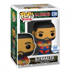 DJ Khaled 2021 Handpicked Funko Shop Exclusive Pop Rocks Figure #238 In Protector Display