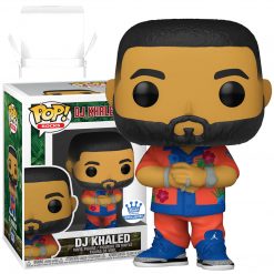DJ Khaled 2021 Handpicked Funko Shop Exclusive Pop Rocks Figure #238 In Protector Display
