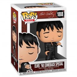 Elvis Presley Collectibles Funko Pop Rocks 4 Figure Set: '68 Comeback, Blue Hawaii & Jailhouse Rock