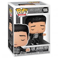 Elvis Presley Collectibles Funko Pop Rocks 4 Figure Set: '68 Comeback, Blue Hawaii & Jailhouse Rock