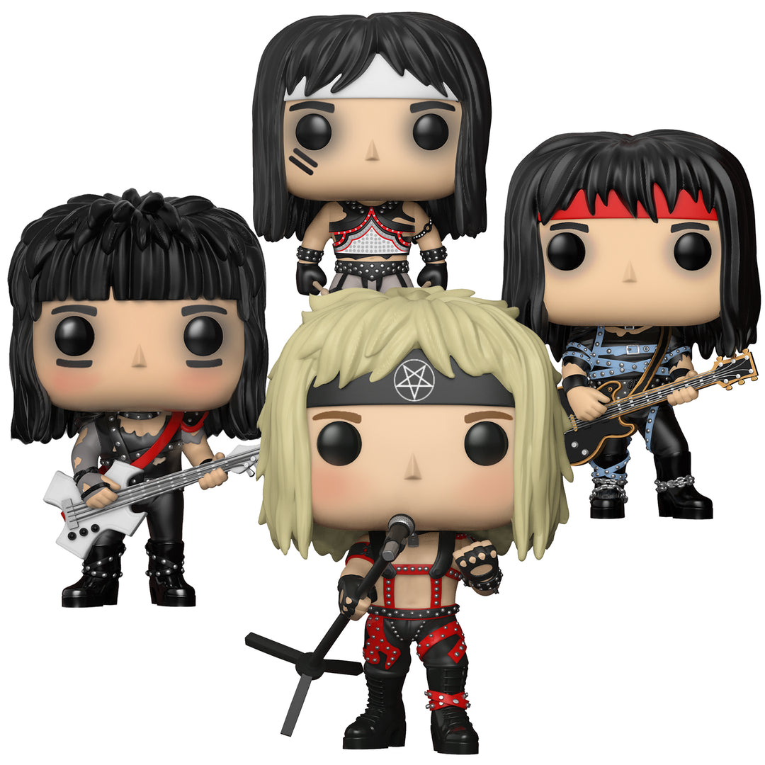 Motley Crue Collectible Handpicked 2018 Funko Pop! Rocks Figure Set In Protectors 3 Motley Crue Collectible Handpicked 2018 Funko Pop! Rocks Figure Set In Protectors
