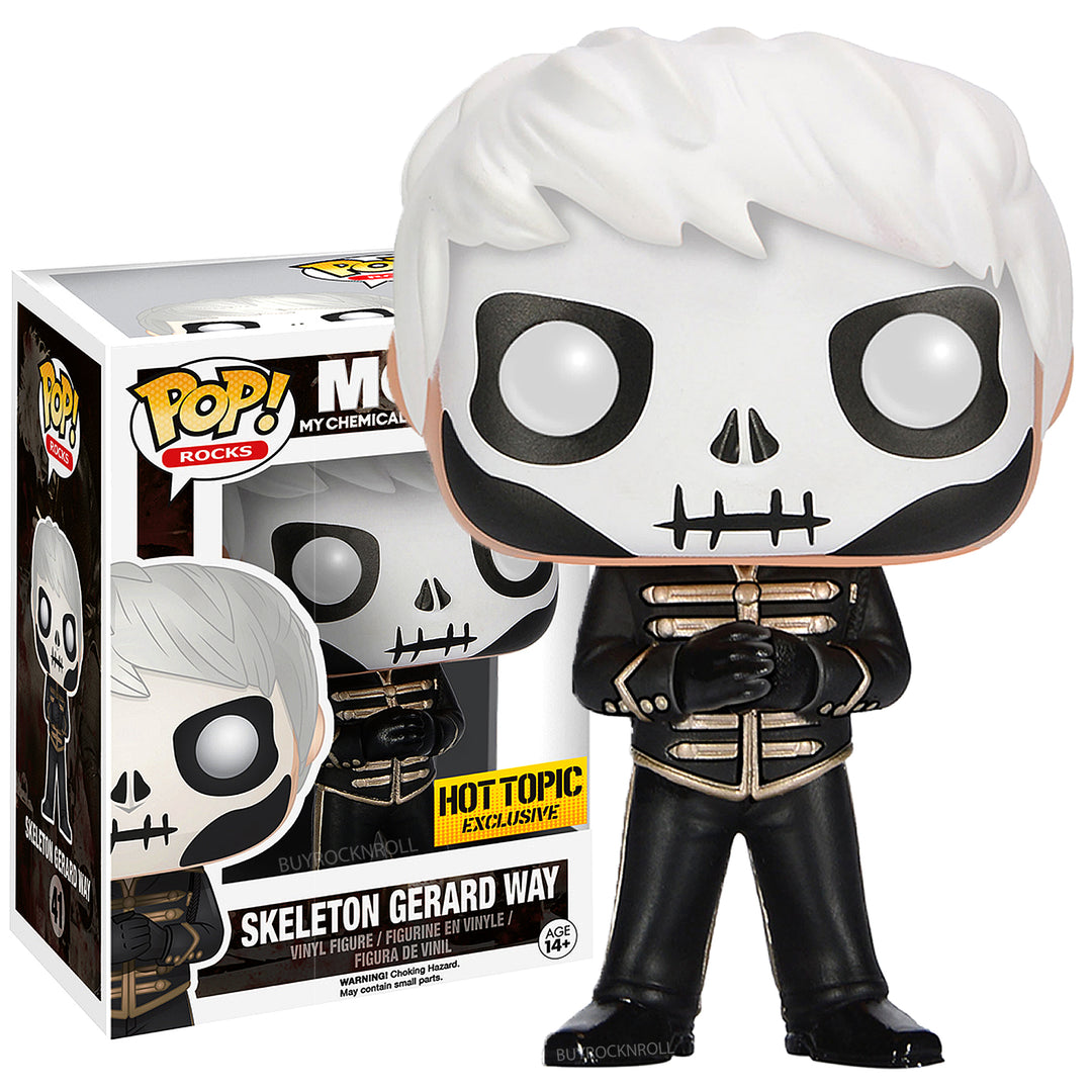 MCR Collectible 2015 Handpicked Funko Pop Rocks My Chemical Romance Gerard Way Black Parade Figure #41 3 MCR Collectible 2015 Handpicked Funko Pop Rocks My Chemical Romance Gerard Way Black Parade Figure #41
