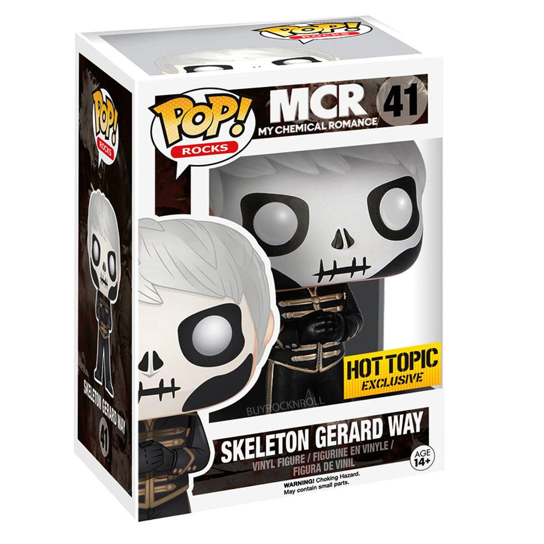 MCR Collectible 2015 Handpicked Funko Pop Rocks My Chemical Romance Gerard Way Black Parade Figure #41 4 MCR Collectible 2015 Handpicked Funko Pop Rocks My Chemical Romance Gerard Way Black Parade Figure #41