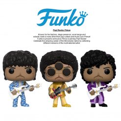 Prince Collectibles: 2018 Handpicked Funko Pop! Rocks Vinyl Figure Set Of 3