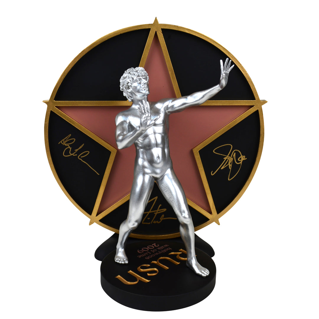 RUSH Collectible: 2009 KnuckleBonz Rock Iconz Hollywood Walk Of Fame Starman Statue 8 RUSH Collectible: 2009 KnuckleBonz Rock Iconz Hollywood Walk Of Fame Starman Statue