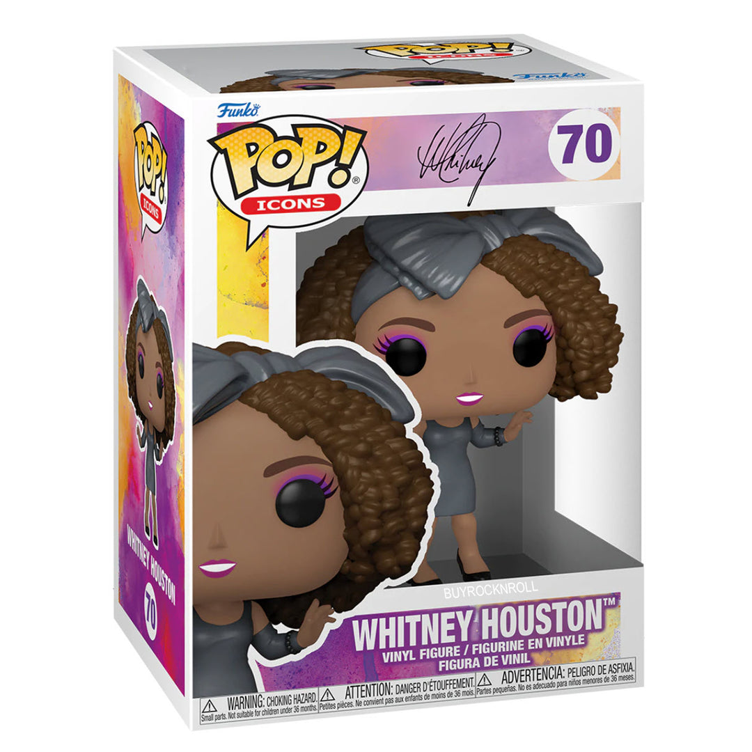 Whitney Houston Collectible 2022 Handpicked Funko Pop Icons How Will I Know Figure #70 In A Protector 5 Whitney Houston Collectible 2022 Handpicked Funko Pop Icons How Will I Know Figure #70 In A Protector