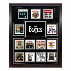 The Beatles Collectible Steiner Sports Framed US Album Discography Collage Capitol Records Releases 1964 -1970 Beatles, The