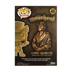 Motorhead 2017 Funko Pop! Rocks Lemmy Kilmister Gold (Golden State) Figure In Protector