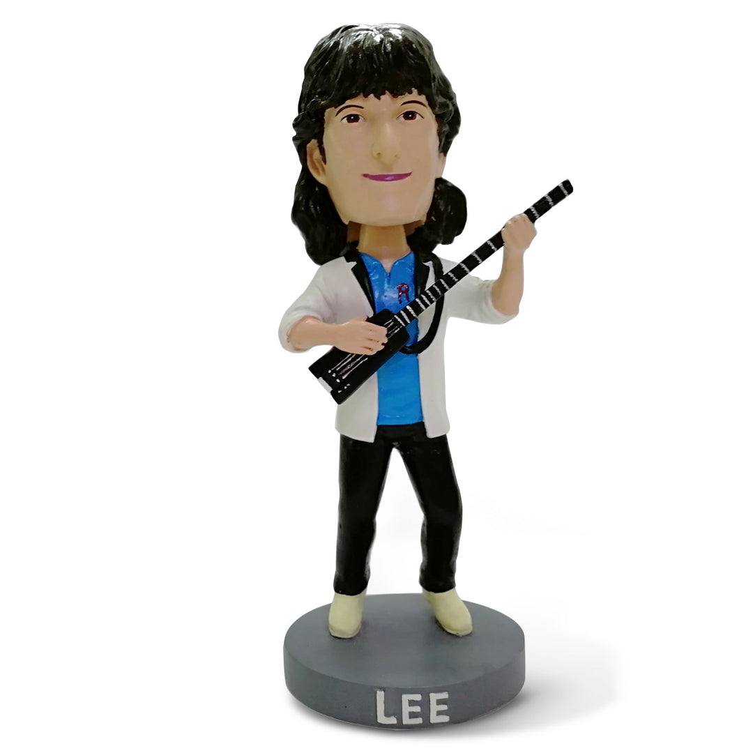 RUSH 2019 SRO 80’s Edition Bobblehead Dolls Geddy Lee/Neil Peart/ Alex Lifeson 6 RUSH 2019 SRO 80’s Edition Bobblehead Dolls Geddy Lee/Neil Peart/ Alex Lifeson